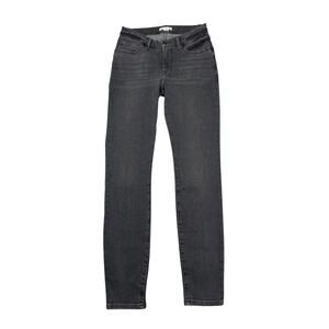 Good American Good Legs High Rise Skinny Jeans Stretch Denim Washed Black 2 / 26